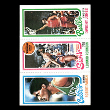 Dwight Jones/Leonard/Robinson/Robert Parish #46/187/97 1980 Topps Basketball NBA