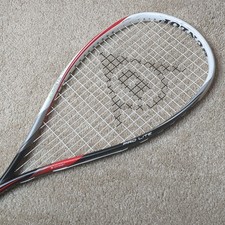 Dunlop Biomimetic Pro Lite Aeroskin Carbon 140g Squash Racquet Racket 500 Sq. Cm