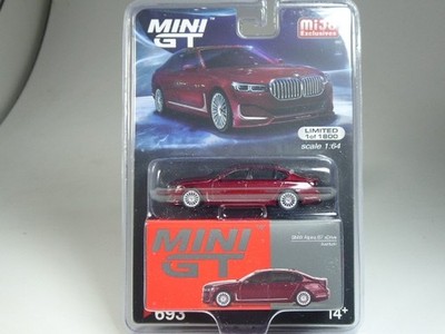 (KI-03-43) Mini GT 693 BMW Alpina B7 xDrive Mijo Excl. ltd. 1.800 pcs, 1:64 OVP