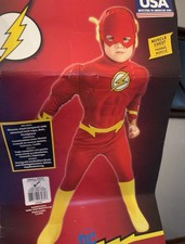 The Flash Kids Costume Halloween, Size Small