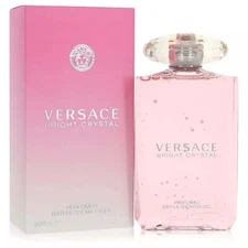 Bright Crystal by Versace bath & shower gel for women 6.7 oz New in Box