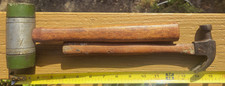 Two Vintage Hammers, Worth and Nupla, Made in USA
