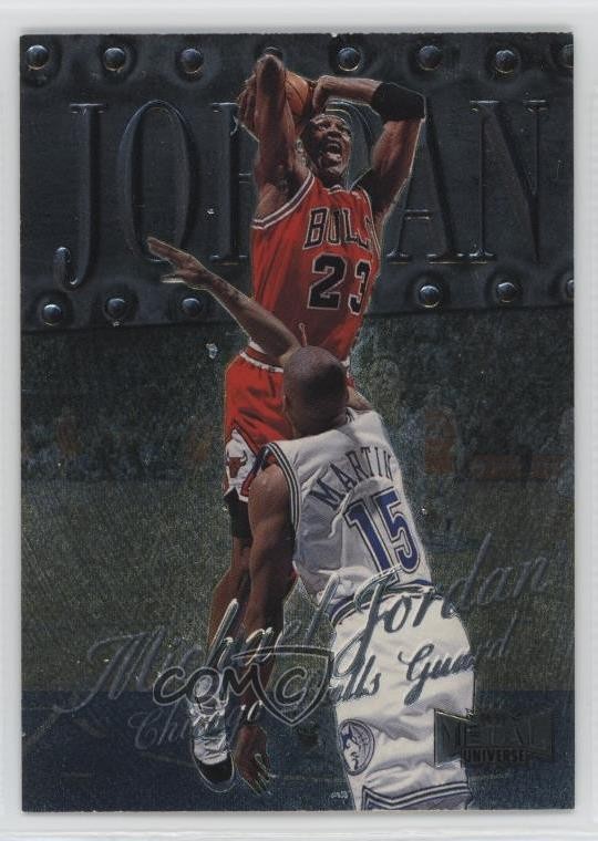 1998-99 Metal Universe Michael Jordan #1 HOF 15hj