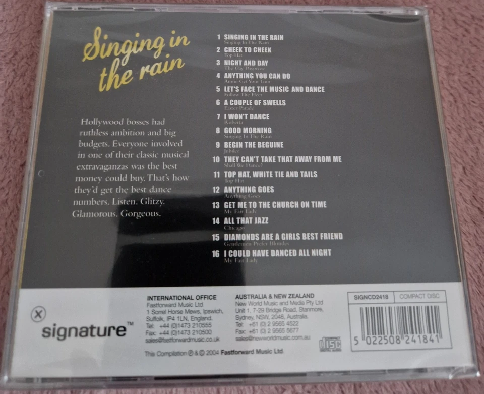 Singing in the Rain Various Artists CD  Neu! 2004 - Bild 2 von 2