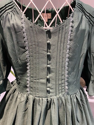 Lindy Bop Francy May Emerald Vintage Style Dress - Picture 3 of 16