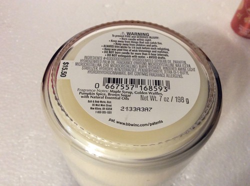 6 pc Bath & Body Works Gift Leaves & Pumpkin Pecan Waffles NIGHTLIGHT CANDLES + - Picture 7 of 10