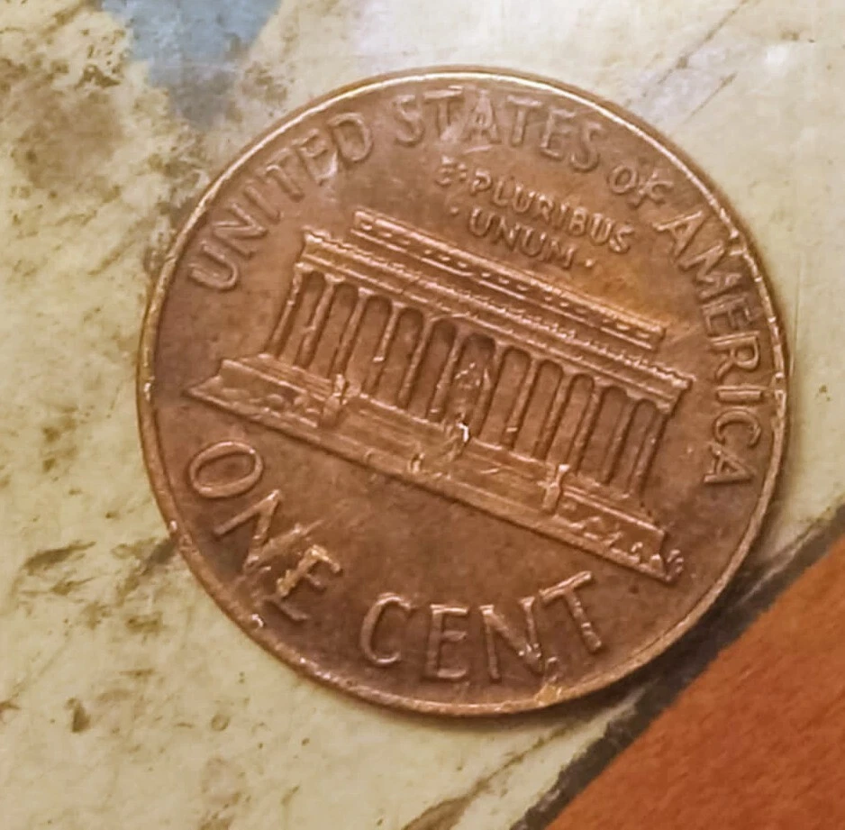 (N) 1969 S Error, No Fg Wrong Weight; Doubling, Bronze, Small Date - Image 2 of 4