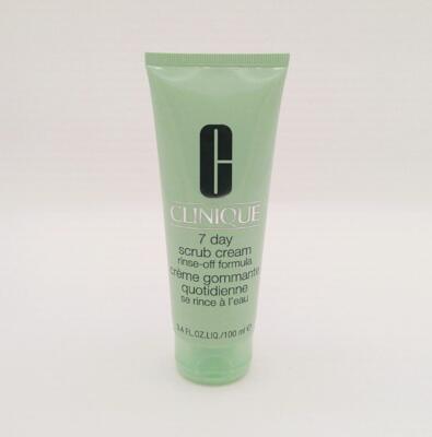 Clinique 7 day Scrub Cream Rinse Off Formula 3.4oz / 100ml *NEW*
