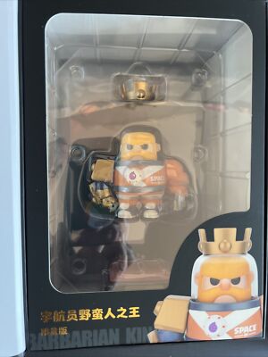 Clash of Clans Barbarian King Astronaut figure NIB LIMITED NUMBERED NEW IN BOX!