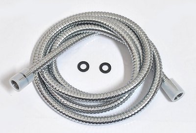 EXTRA LONG STAINLESS ST  HANDHELD SHOWER HOSE 79 inches (6.6 FT) (2.0M)