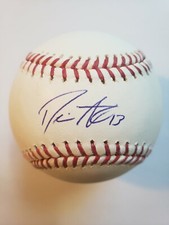 Dustin Ackley Autographed Signed Official MLB Baseball Yankees MLB Holo