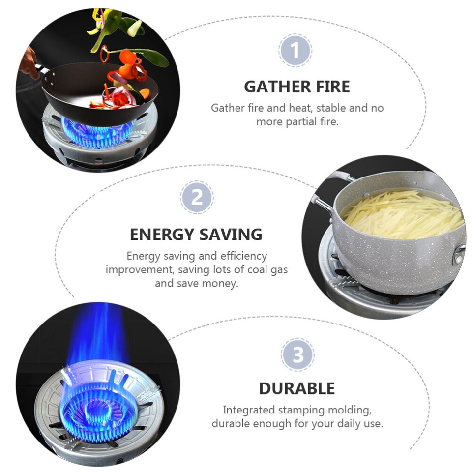 Gas Stove Support Hoods Cover Wok Ring for Stand Burner Reducer Stoves