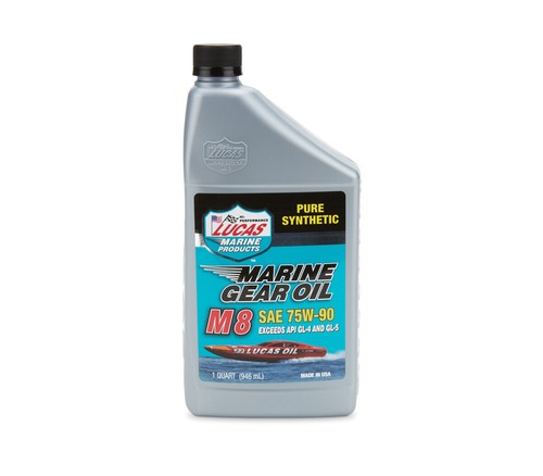 Lucas Oil Products Marine Gear Oil M8 1 Quart - LUC10652