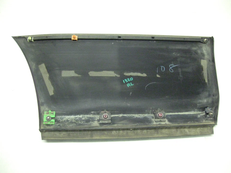 99 LEXUS RX300 REAR LEFT DRIVER SIDE DOOR BLACK 202 75742-48010 OEM 00 01 02 03 - Image 2 of 4