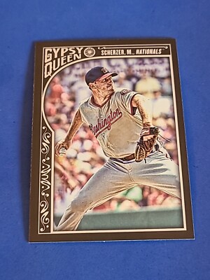 2015 Max Scherzer Topps Gypsy Queen #93