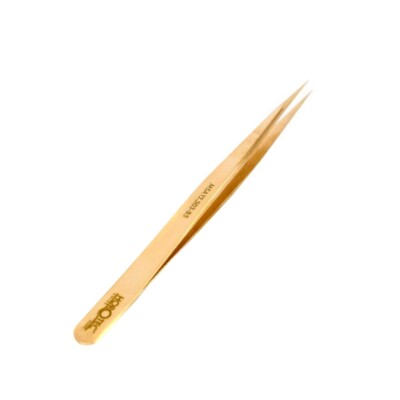 HOROTEC MSA12.303-B5 Brass Strong Pointed Tweezers 100% anti-magnetic