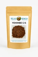 Organic Yohimbe Bark C/S - 100% Pure, Non-GMO  Energy & Vitality Botanical Herb