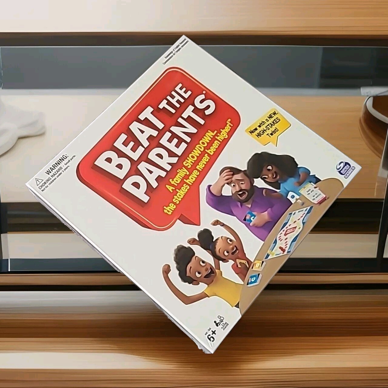 Popular Board Game Beat The Parents Family/Trivia Board Fun Challenge For Kids