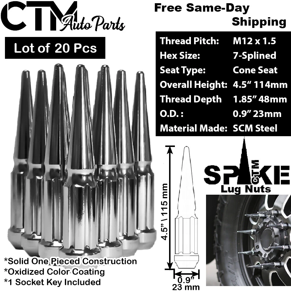 Wheel Lug Stud – EP3 Standard K20A3 – Fits 2002 Honda Civic (USA) – Febest 90113-SA0-013