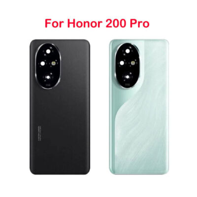 For Honor 200 Pro ELP-AN00 Original Battery Cover Back Door Cover + Camera Lens