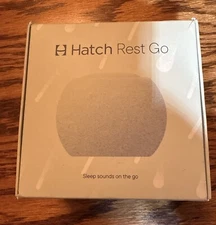 NEW Hatch Rest Go Portable Sound Machine for Babies and Kids Mint Green Sealed