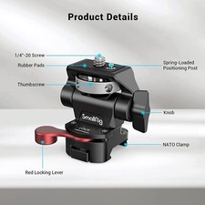 SmallRig Field Monitor Mount Monitor Holder Swivel and Tilt w/NATO Clamp 2906