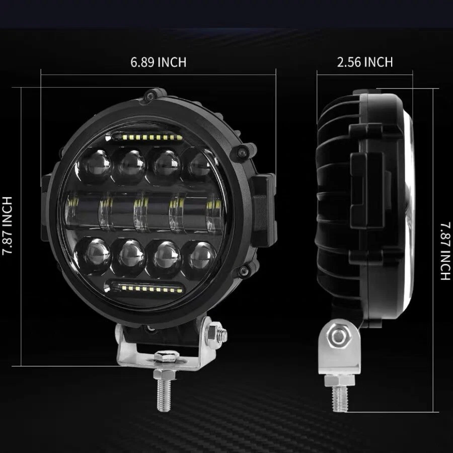 Off-roading Bumper Led Headlight Spotlight - Image 2 of 4