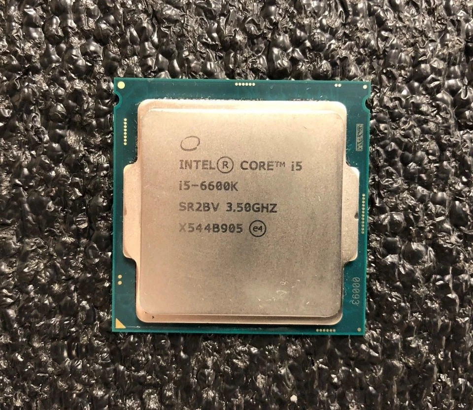 Procesador Intel Core i5-6600K de cuatro núcleos para escritorio 3,5 GHz 6 MB de caché LGA 1151 Foto 3 de 3