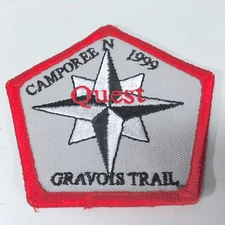 VTG BSA Boy Scouts St. Louis Area Gravois Trail 1999 Camporee Patch