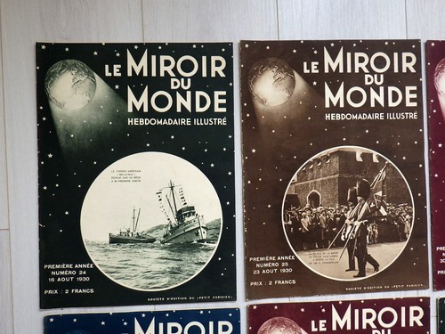 13x LE MIROIR DU MONDE (Ed. Le Petit Parisien) Année 1930 (Costes & Bellonte) - Picture 7 of 12