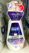 Oral-B Bright Mouthwash Gentle Whiten Teeth In 7 Days Alcohol Free 473 ml