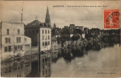 CPA AK Argenton Rechtsufer der Creuse Frankreich (1177498)