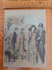 Lewis Baumer vintage print sheet