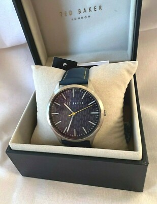 Ted Baker London Watch leather strap. Box included TED BAKER White & Gold Tone Leather Strap Watch Watch White  main image 3