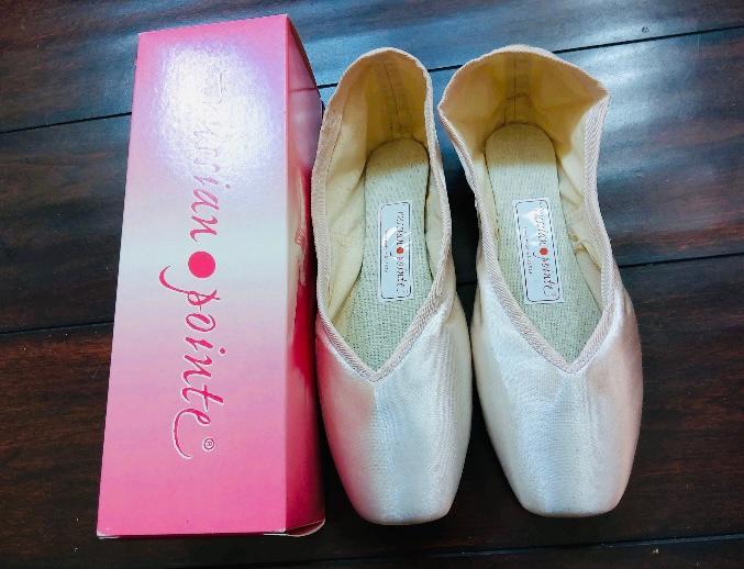 NUEVO EN CAJA Zapato de Baile Punta Rusa Celesta Modelo C Punta de Ballet Puntera