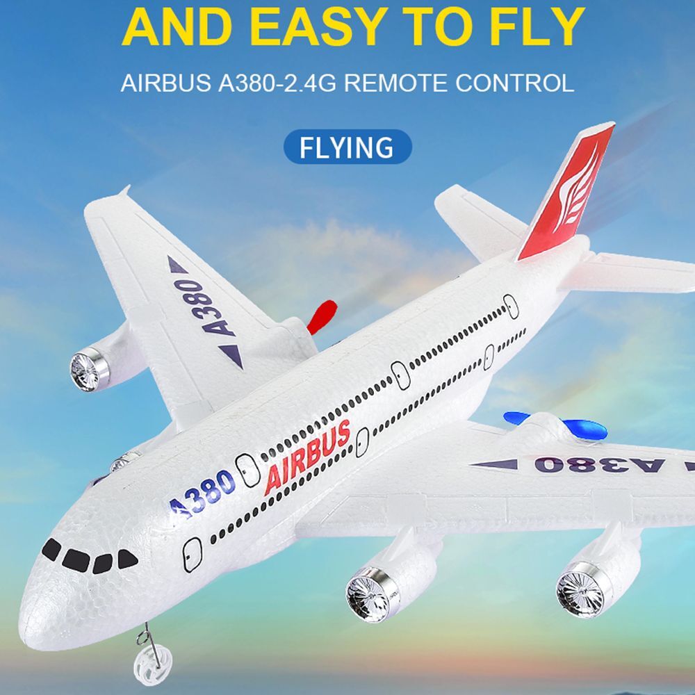 High Speed for Airbus A380 Remote Control Airplane RC Glider EPP