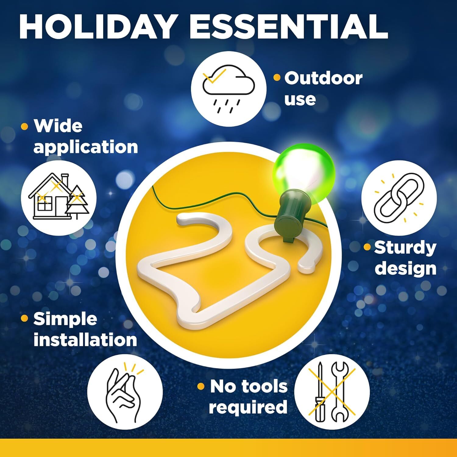 Christmas Light Clips for outside 100Pcs Gutter Clips for Hanging Outdoor Ligh eBay