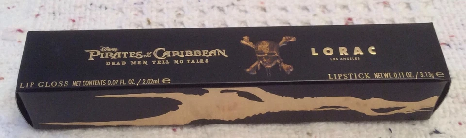LORAC Pirates of the Caribbean Lipstick Lip Gloss NIB Limited Edition Ahoy Matey - Image 3 of 4