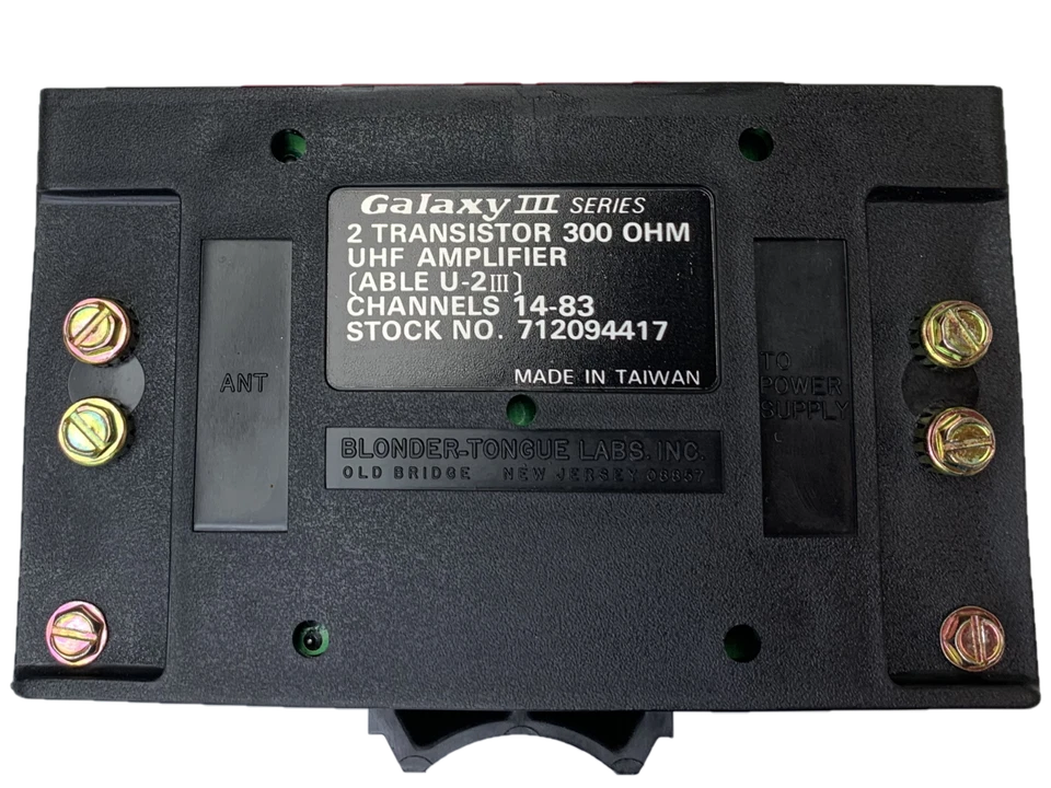 Blonder Tongue Galaxy III Series Consumer Broadband UHF Preamplifier - Image 2 of 4