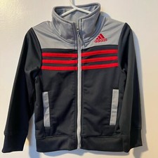 Adidas 2T track jacket zip up - retro three stripes