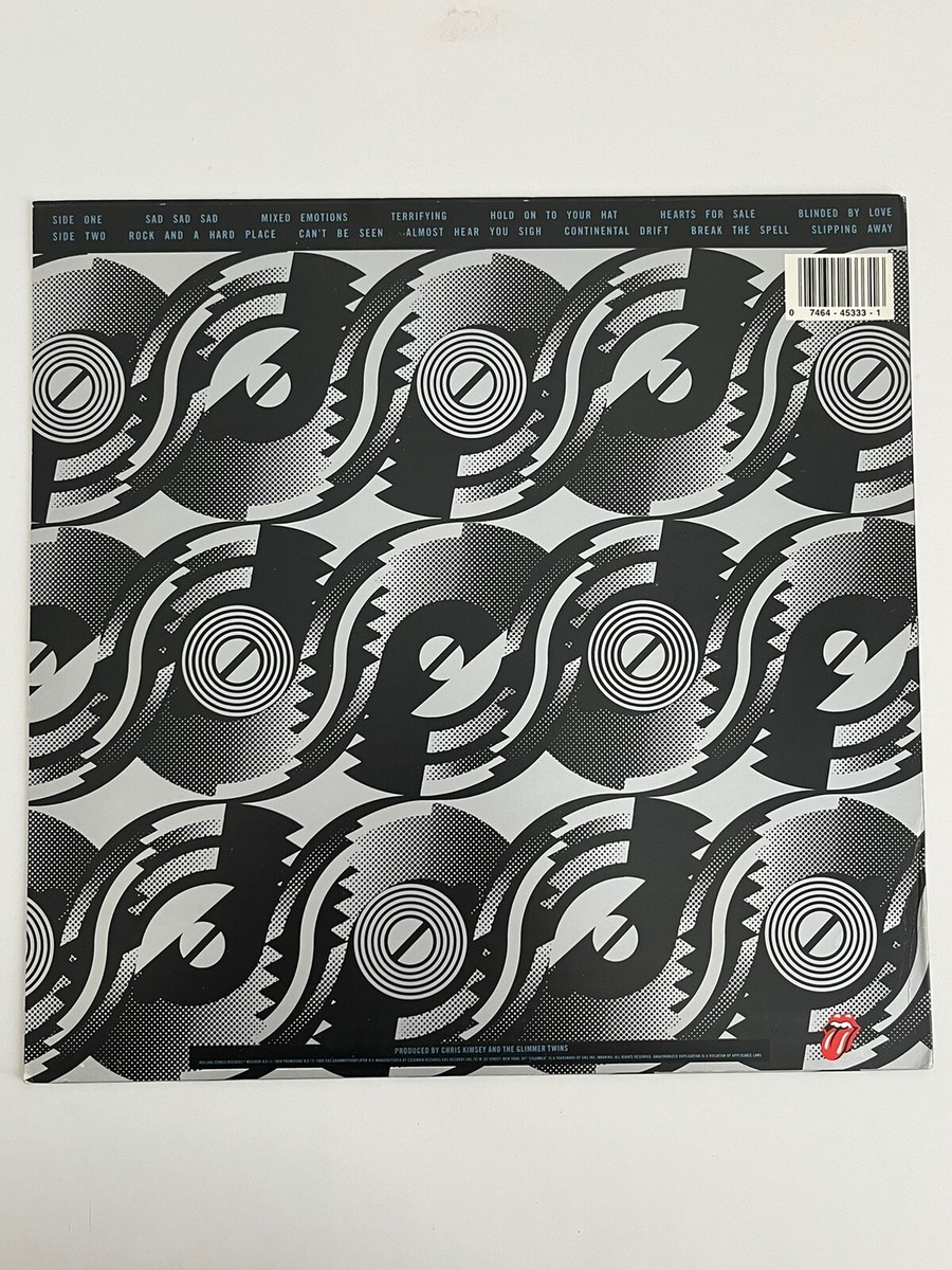 Steel Wheels by The Rolling Stones (LP, 1989 RSR, US, OC 45333, EX