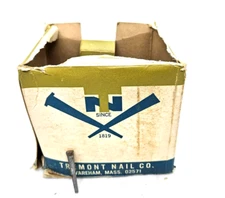 Antique Furniture Restoration Tremont 1.5" 8 d Cut Flat Head Nails 4 lb Open Box