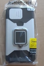 iPhone 8 - Shockproof Case Rugged Heavy Duty Cover SILVER/BLACK kick Stand New