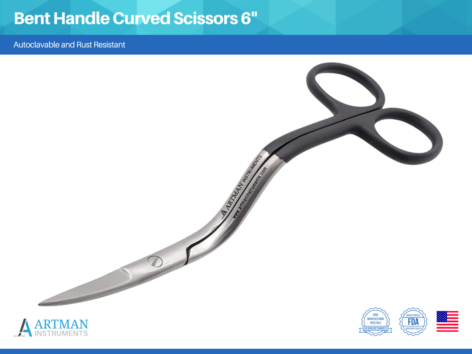 And Applique Work Scissors 6" Artman