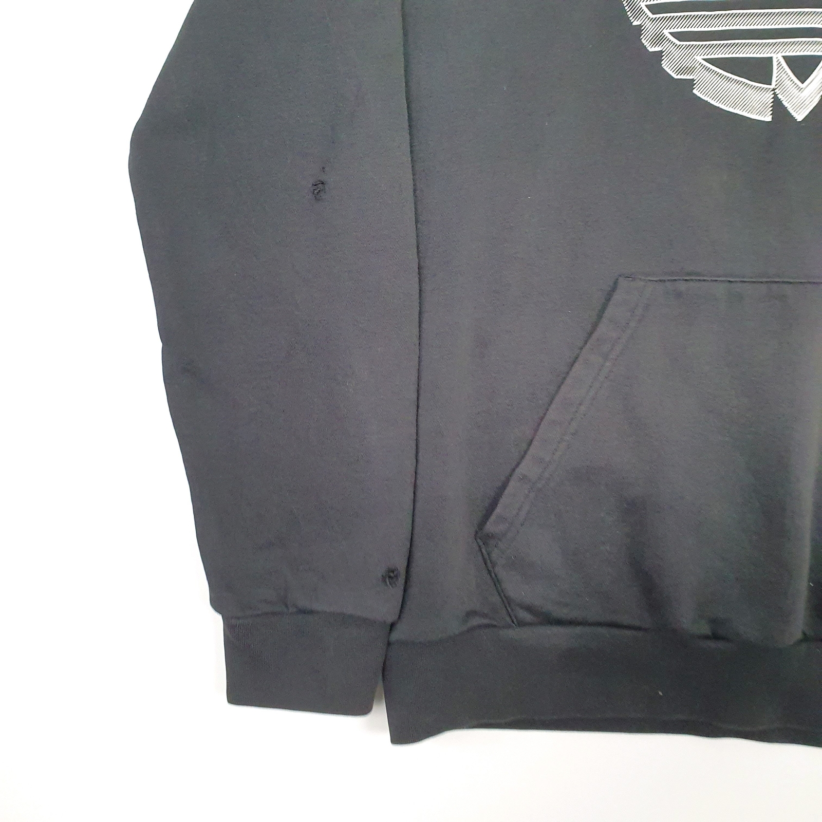 ADIDAS Hoodie Cotton Jumper Sweatshirt Mens S image 4