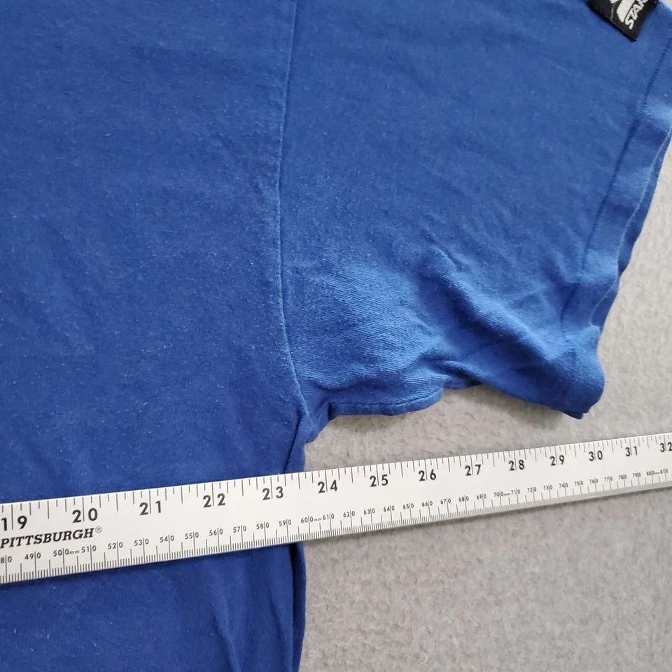 VINTAGE Los Angeles Dodgers Men Shirt XL Blue Single Stitch Mike Piazza 31 90s - Image 3 of 4