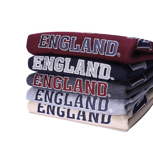 Camisa de sudor London Inglaterra GB Union Jack Crew y chaqueta de sudor de pista {Talla Reino Unido} - Imagen 2 de 29