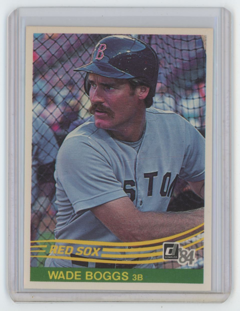 Wade Boggs Red Sox Rooke 1983 Topps Baseball Card as - Etsy