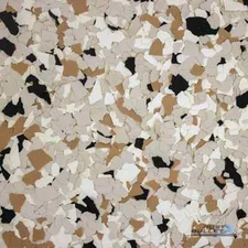 RUST BULLET Decorative Color Flakes – Customize Your Concrete Coating 1 LB Ba...