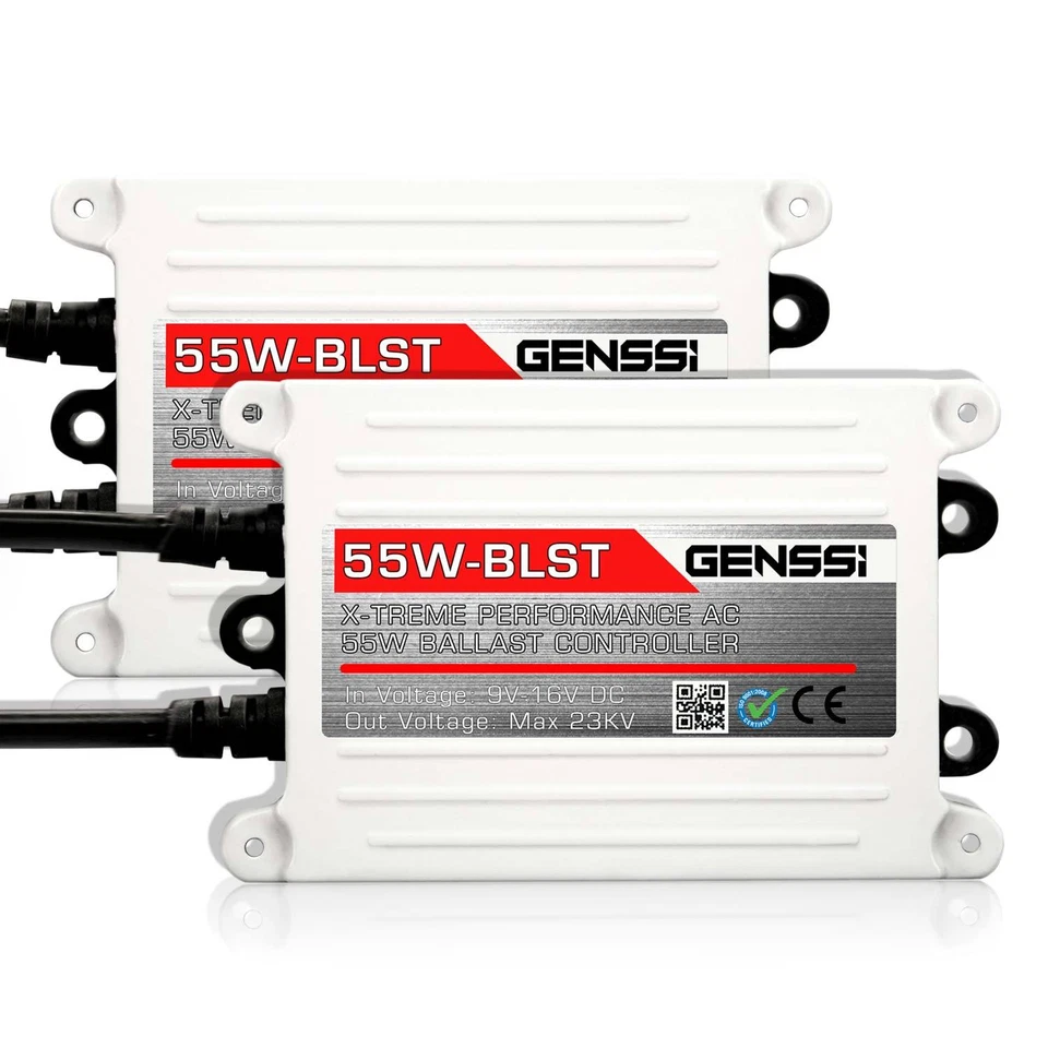 AC 55W HID Kit 9007 HB5 Bi-Xenon 5000K Bright OEM White Beam Conversion Light - Image 3 of 4